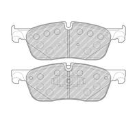 Pastiglie freno FDB4926 FERODO per LAND ROVER JAGUAR