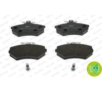 Set di pastiglie freno FERODO FDB774, anteriore