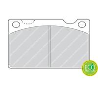 Set di pastiglie freno FERODO FDB813, anteriore