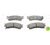 Set di pastiglie freno FERODO FDB950, anteriore