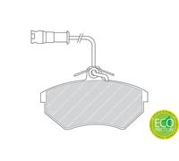 Pastiglie freno FDB954 FERODO per AUDI 80 B3 Tre volumi 100 C3 Tre volumi 90 B3