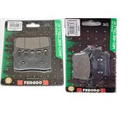 PASTIGLIE FRENO FERODO ORGANICHE DUCATI SCRAMBLER Full Throttle 800 2015 2019