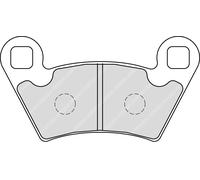 Pastiglie freno Ferodo per POLARIS RANGER 900 XP RZR 2011-2020 Post sx, Post dx