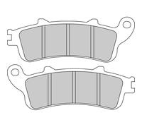 Ferodo Fdb2075sm Sintered Brake Pads Trasparente