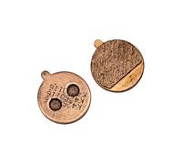 Pastiglie Freno for Monopattino Elettrico Nin-ebot F3 F3 PRO, pastiglie Freno a Disco Anteriori in Metallo Semi-Pieno