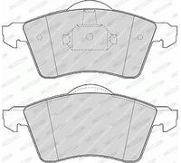 Set di pastiglie freno FERODO FVR1163, anteriore