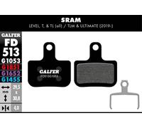 Coppia di elettrodi galfer semi metallici sram code r rsc guide re avid code r 2011 standard