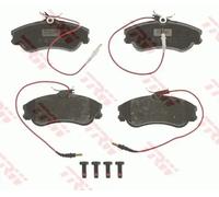 Pastiglie freno GDB1260 TRW per CITROËN PEUGEOT