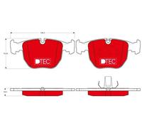 Pastiglie freno GDB1261DTE TRW per BMW ALPINA