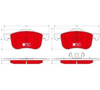 TRW GDB1388DTE Kit pastiglie freni