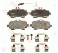 Pastiglie freno GDB1480 TRW per MERCEDES-BENZ VANEO