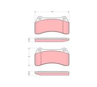 JTC242 TRW Braccio oscillante trw SEAT IBIZA I ,MALAGA