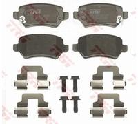 TRW GDB1515 Pastiglie Freno Set di 4 para Opel Corsa C (X01) 2000-2009 Assale Posteriore e Altri Veicoli