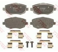 TRW Set di pastiglie freno GDB1593 anteriore per Lancia Ypsilon
