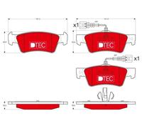 Pastiglie freno GDB1672DTE TRW per VW TOUAREG