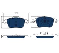 TRW GDB1691BTE Kit pastiglie freni