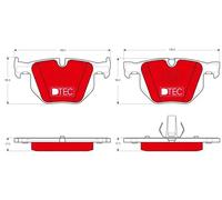 TRW GDB1730DTE Kit pastiglie freno, Freno a disco