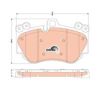 Set di pastiglie freno TRW GDB1764, anteriore