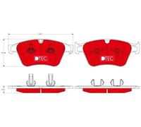 TRW GDB1794DTE Kit pastiglie freni