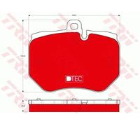 Pastiglie freno GDB1848DTE TRW per AUDI Q7 A6 C6 Avant Q7 Van A6 C6