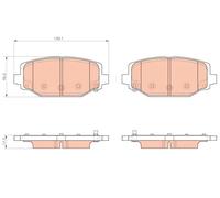 Trw GDB1936 Kit Pastiglie per Freno a Disco