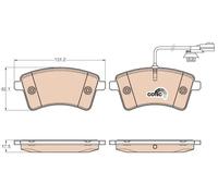 Pastiglie freno GDB1941 TRW per RENAULT KANGOO BE BOP KANGOO Express