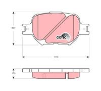 TRW Testina sterzo JTE7601 per HYUNDAI TUCSON 2.0 CRDi -10