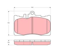 JTE7615 TRW TESTINA STERZO Dx CHEVROLET KALOS 05>