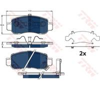 Pastiglie freno GDB3376BTE TRW per HONDA INSIGHT