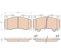 TRW GDB3560 Kit pastiglie freni