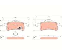 JTS527 TRW BIELLETTA BARRA Stab. ANTERIORE NISSAN TERRANO 93>