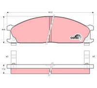 TRW Bielletta barra stabilizzatrice JTS7578 Anteriore Dx Chevrolet Nubira 04>
