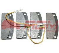 PASTIGLIE FRENO GRECAV EKE ANTERIORI FRENI PATTINI FERODO PASTICCHE