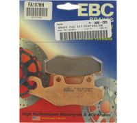 EBC FA197HH PASTIGLIE FRENO HH SINTERIZZATE KAWASAKI Z 125 ABS PERFORMANCE 2022