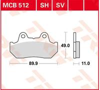 FERODO FDB244EF Kit pastiglie freni
