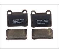 Pastiglie freno insieme per C (W202), E (C124), E (W124) 1.8-3.0D 08.83-05.00