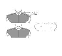 Pastiglie freno KBP-1022 KAVO PARTS per RENAULT MEGANE I Coach SPORT SPIDER