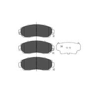 KAVO PARTS KBP-2046 Kit pastiglie freni