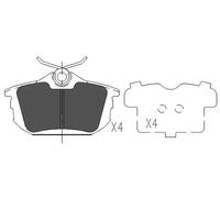 Pastiglie freno KBP-5513 KAVO PARTS per MITSUBISHI VOLVO SMART PROTON