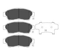 KAVO PARTS KBP-9005 Kit pastiglie freni