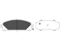 Pastiglie freno KBP-9116 KAVO PARTS per TOYOTA LEXUS SUBARU