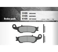 PASTIGLIE FRENO KH450 SINTERIZZATE METALLIZZATE (ORO) OFF ROAD (FT 6105)
