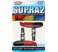 Pastiglie freno Kool-Stop T3 Supra 2 Dual V-Brake 66,5 mm per cerchi in allum...