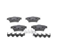 Set di pastiglie freno BOSCH 0 986 494 222, posteriore