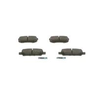Kit PASTIGLIE FRENO POSTERIORE BOSCH MITSUBISHI LANCER SPORTBACK 1.8 Flex KW:...