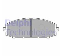 Set di pastiglie freno DELPHI LP1305, anteriore