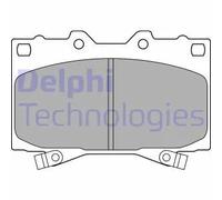 Pastiglie freno Low-Metallic LP1308 DELPHI per TOYOTA LEXUS