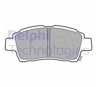 Pastiglie freno Low-Metallic LP1414 DELPHI per TOYOTA YARIS YARIS VERSO