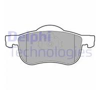Pastiglie freno Low-Metallic LP1458 DELPHI per VOLVO S70 V70 I S80 I V70 II