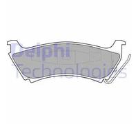 DELPHI Pastiglie Freno Bremsbelegsatz Posteriore per Mercedes Benz Classe M
